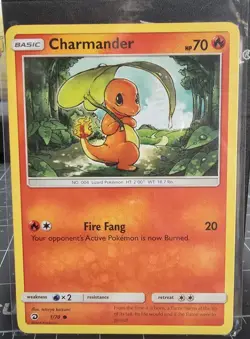 Charmander 1/70 Pokemon Dragon Majesty Common - Image 1