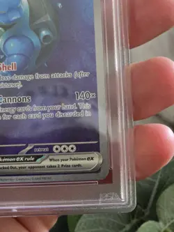 Pokemon 2023 Blastoise ex 200/165 Full Art SIR Scarlet & Violet 151 PSA 9 - Image 4