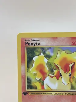 Ponyta 64/82 1st Edition Team Rocket Pokemon TCG - Image 2