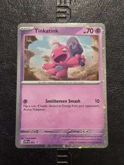 Pokemon TCG Scarlet & Violet Black Star Promo - Tinkatink SVP 025 NM - Image 1