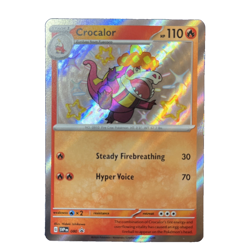 Pokemon TCG: Crocalor SVP080: Scarlet & Violet Black Star Promo NM Condition - Image 1