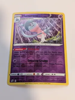 Hatterene 085/192 - Rebel Clash Pokemon Reverse Holo Foil Nice! - Image 1