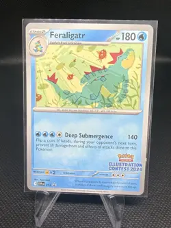 Feraligatr SVP 213 Black Star Promo Illustration Contest Pokemon | NM - Image 1