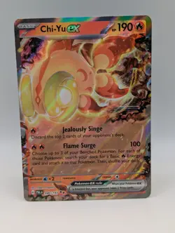 Chi-Yu ex 040/193 Sv02 - Pokemon Paldea Evolved - Near Mint Holo Ultra Rare - Image 1