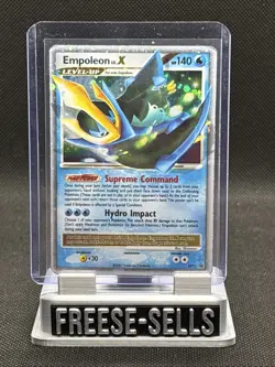 Pokemon TCG Empoleon LV.X Black Star Promotional Holo - Image 1