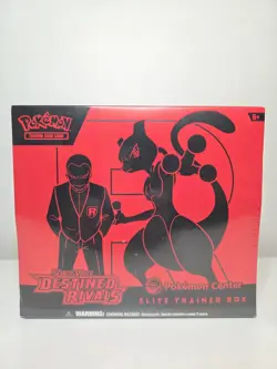 FACTORY SEALED Destined Rivals Pokemon Center Exclusive Elite Trainer Box (ETB) - Image 1