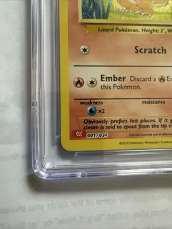 Pokemon 2023 Charmander Charizard& Ho-oh Ex Deck Holo 001 Graded 10 Ships In Box - Image 2