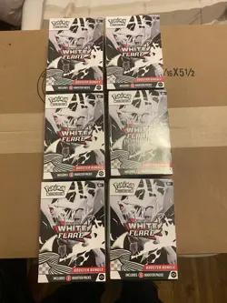 Pokemon 6x White Flare Booster Bundle Box Sealed NEW - LOT OF 6 - Image 2