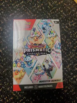 Pokemon TCG SV8.5 Prismatic Evolutions Booster Bundle Factory Sealed New - Image 1
