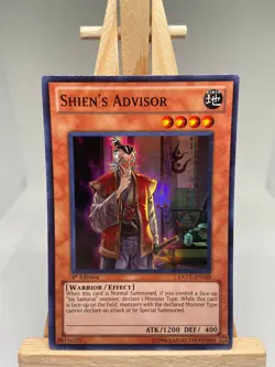 Shien's Advisor - Super Rare 1st Edition EXVC-EN029 - NM - YuGiOh - Image 1