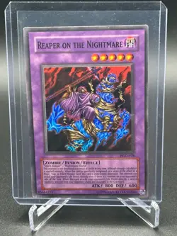 Yugioh TCG Reaper on the Nightmare PGD-078 Unlimited Super Rare LP Holo - Image 1
