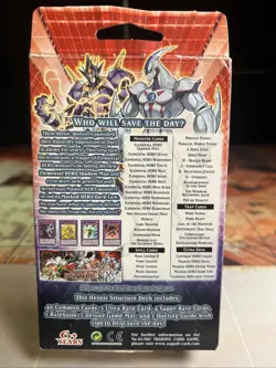 Yu-Gi-Oh! TCG Hero Strike Structure Deck Unlimited New Sealed - Image 2