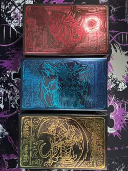 Yugioh OCG PGB1 Prismatic Egyptian God Obelisk Slifer Ra EMPTY INNER BOX ONLY - Image 1