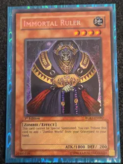 Immortal Ruler - RGBT-EN082 - Secret Rare - 1st Edition x1 - VLP - Image 1