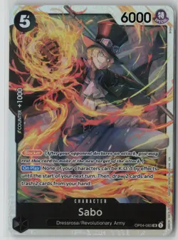 Sabo - OP04-083 (Reprint) OP04-083 One Piece Premium Booster -The Best- Vol. 2 - Image 1
