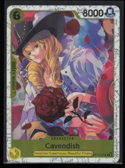 Cavendish - OP10-105 (Pirate Foil) OP10-105 One Piece Premium Booster NM - Image 1