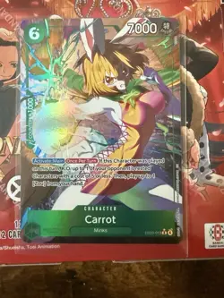 Carrot (Alternate Art) EB03-013 Extra Booster: One Piece Heroines Edition Foil - Image 1