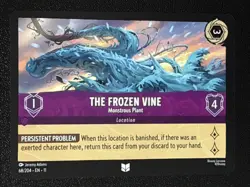 Disney Lorcana Winterspell The Frozen Vine - Monstrous Plant 68/204 NM - Image 1