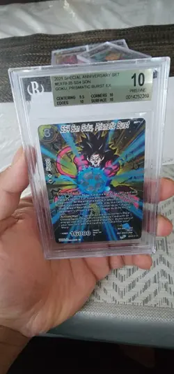 Dragon Ball Super Card Game SS4 Son Goku, Prismatic Burst Special Anniversary... - Image 2