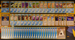NM/MP Japanese NEAR-COMPLETE Pokemon 62/64 Card MISTY CITY GYM Theme DECK Hanada - Image 1