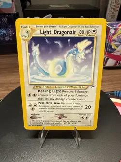 [NM] Pokemon TCG Light Dragonair Neo Destiny 22/105 Non-Holo Rare Card - Image 1