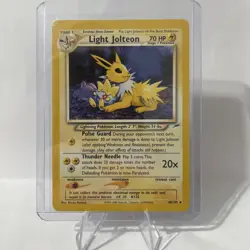 Pokemon Card - Neo Destiny 48/105 - LIGHT JOLTEON (uncommon) NM - Image 1