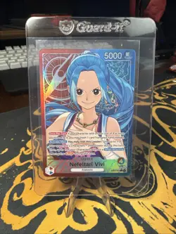 #4 Nefeltari Vivi EB03-001 Alternative Art Leader One Piece card Eb03 English - Image 1