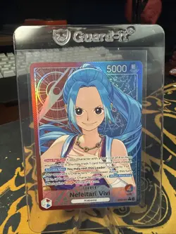 #4 Nefeltari Vivi EB03-001 Alternative Art Leader One Piece card Eb03 English - Image 4