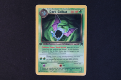 Dark Golbat 1st Edition 24/82 Non Holo Pokemon Card Team Rocket Moderate Play - Image 1