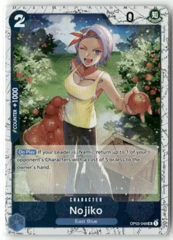 NOJIKO OP03-048 Foil One Piece PILLARS OF STRENGTH OPCG TCG Anime Card - Image 1