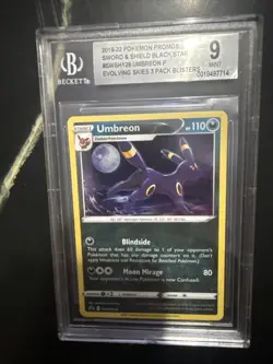 Pokemon Umbreon TCG SWSH129 Sword & Shield Promo Card Holo Mint/Near Mint - Image 1