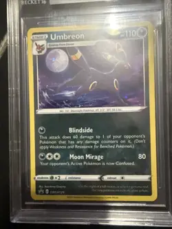 Pokemon Umbreon TCG SWSH129 Sword & Shield Promo Card Holo Mint/Near Mint - Image 2