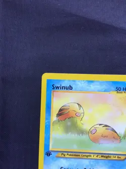 Pokemon Cards: 1st Edition Neo Destiny Common: Swinub 84/105 - Image 2