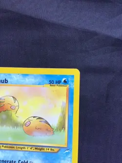 Pokemon Cards: 1st Edition Neo Destiny Common: Swinub 84/105 - Image 3