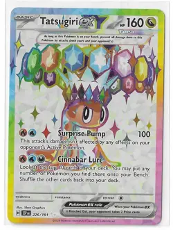 Tatsugiri EX 226/191 Surging Sparks Ultra Rare Full Art Pokemon TCG Card NM - Image 1