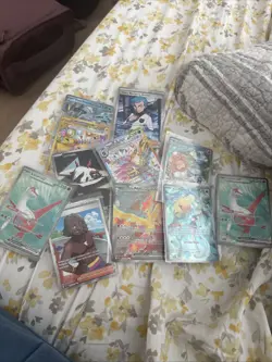 Pokemon Card Collection - Full Arts, Rare Cards, Sleeved, Mint Condition - Image 1