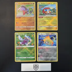 Pokemon TCG - Radiant Rare 4-Card Lot - Ultra Rare - NM - Image 1