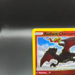 Radiant Charizard 020/159 Pokemon Card - Crown Zenith - NM - Image 3