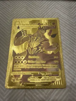 Single Strike Urshifu VMAX 088/163 HP330 - Gold Foil Fan Art Pokemon Card - NM - Image 1
