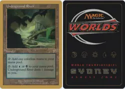 Underground River - Carlos Romao - 2002 ~ Heavily Played World Championship V MT - Image 1