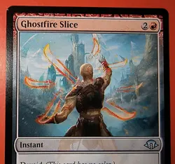 MTG:* GHOSTFIRE SLICE* REGULAR UNCOMMON FINISH/ MH3/#0123/ NM - Image 2