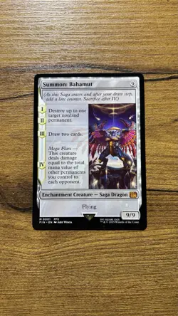 Magic: The Gathering Summon: Bahamut M 0001 - FINAL FANTASY (FIN) - Image 1