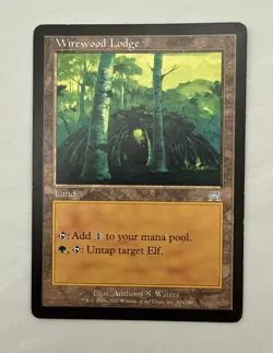 Wirewood Lodge x1 MTG Onslaught 1x Magic Good Heavy Play HP - Image 1