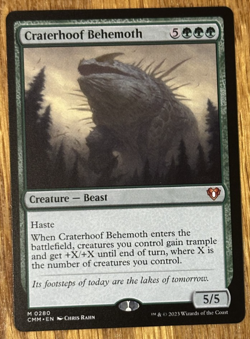 MTG Commander Masters, Craterhoof Behemoth - Image 1