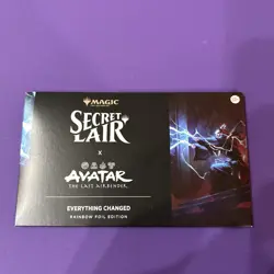 MTG Secret Lair FOIL Avatar: The Last Airbender Everything Changed - Image 1