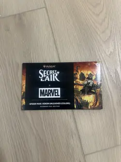 MTG Secret Lair X Marvel’s Spider-Man: Venom Unleashed (Colors) - Rainbow Foil - Image 1