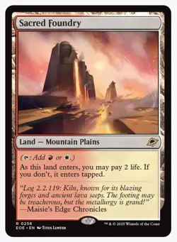 Sacred Foundry Edge of Eternities Foil - Image 1