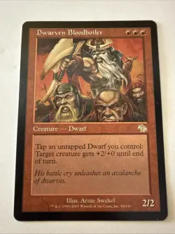 MTG 2002 Judgment - #84 Dwarven Bloodboiler - Image 1