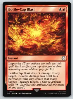 Bottle-Cap Blast - Universes Beyond Fallout - MTG - Near Mint - Image 1