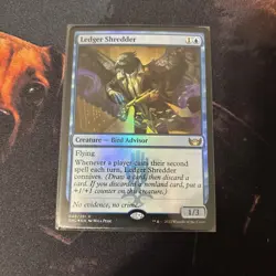 Mtg FOIL Ledger Shredder - Streets Of New Capenna + Bonus Foils - Image 2